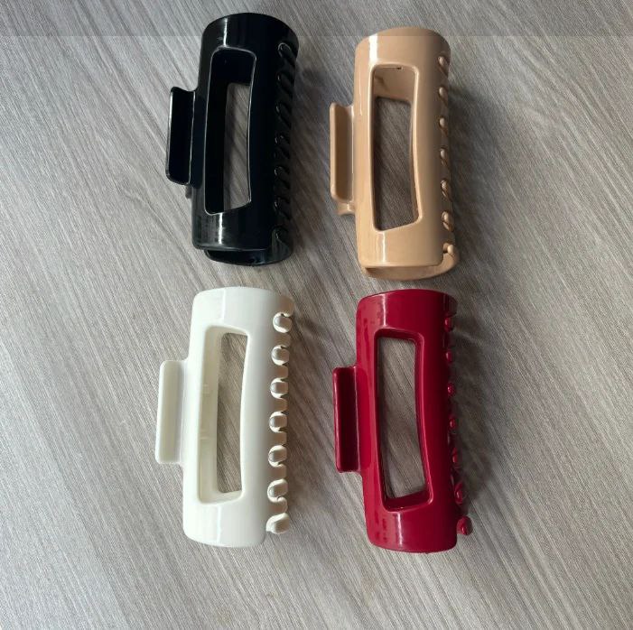 Silicone Safe Soft Shark Clip Anti Collision Protection For The Back Of The Head Anti Fall Women's Hair Claw Clip Accessories